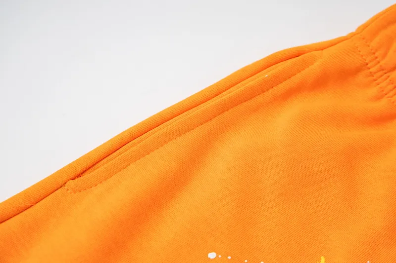 GD01# P144 S-XL Gallery Dept American fashion brand high-quality hand-painted splash-ink stitching casual loose shorts